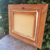 Old garden landscape painting