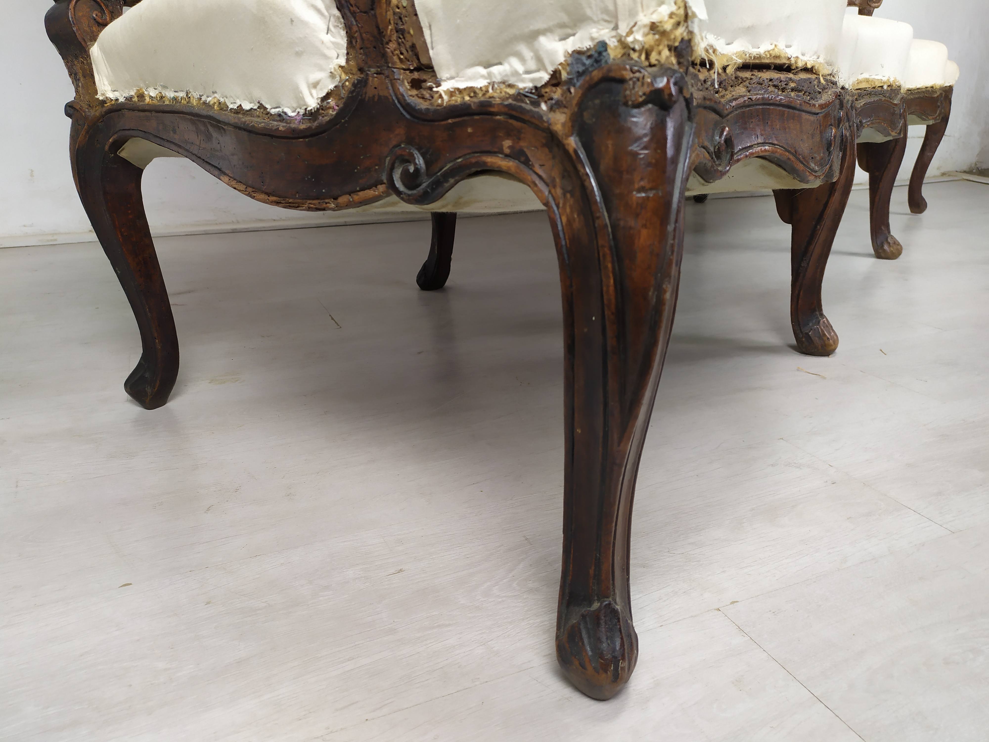 Vintage Louis XV sofa