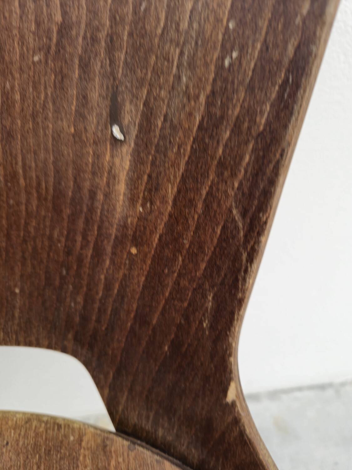 Baumann "Dove" bistro chair, vintage 1950s