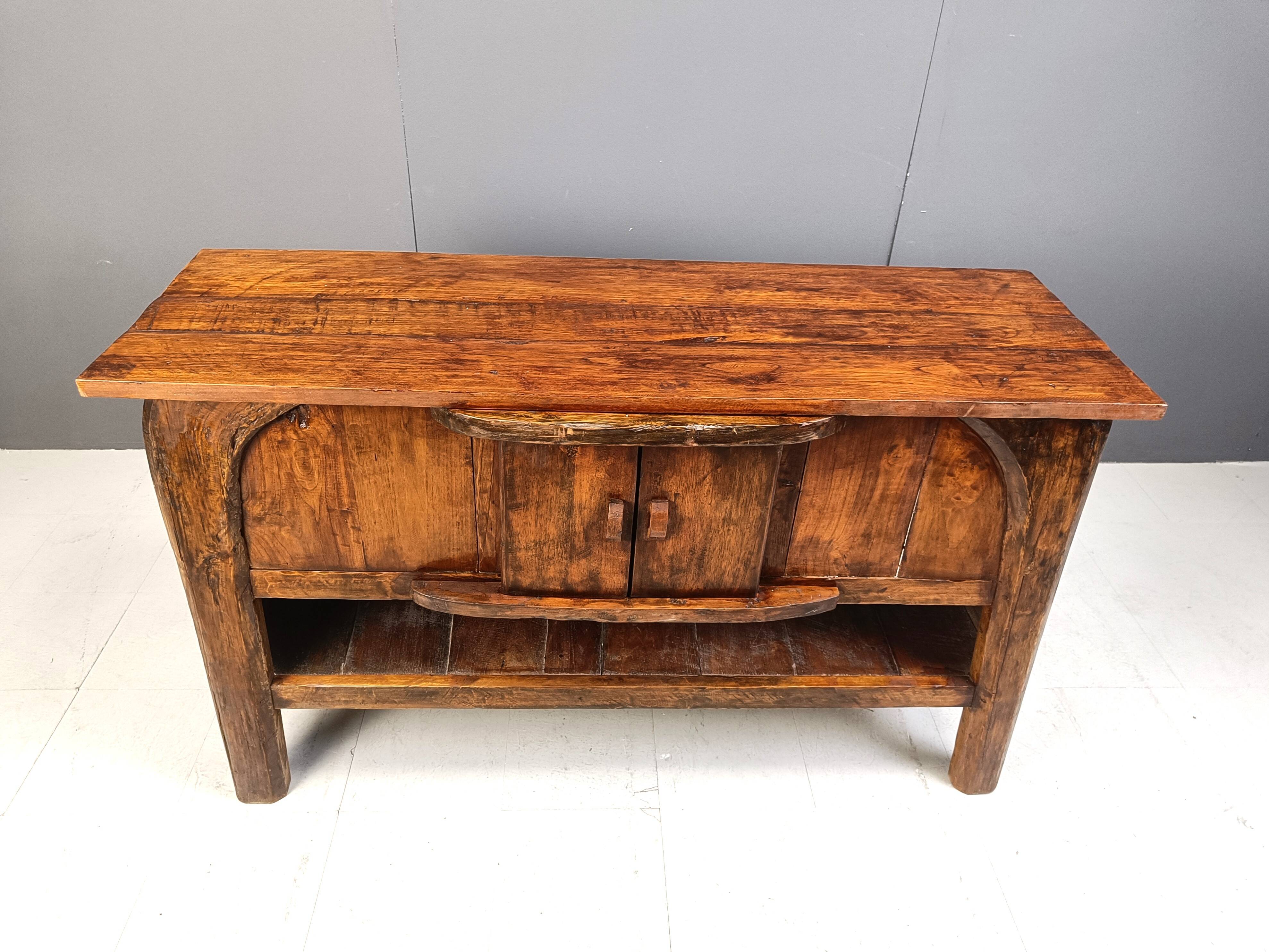 Mid century finish cabinet, 1960s