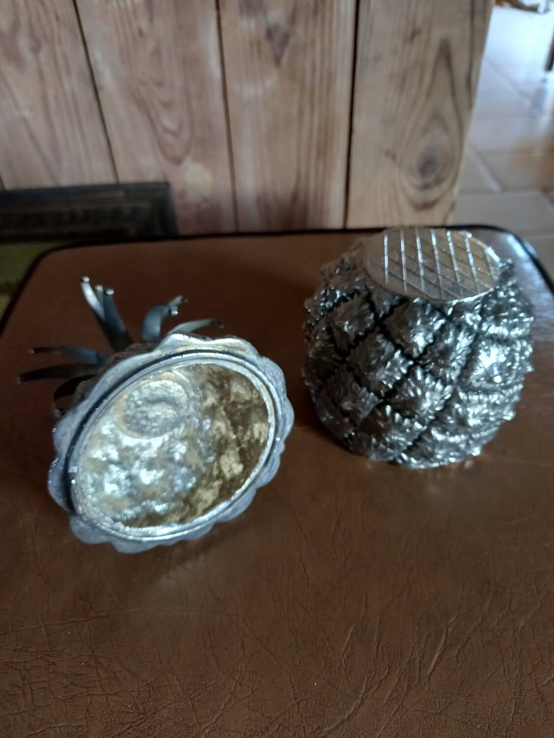 Pineapple sugar bowl, 1970s