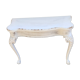 Magnificent console in Gustavian style / Shabby chic patinated.