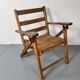 Mid-century wooden foldable children's chair, 1950s