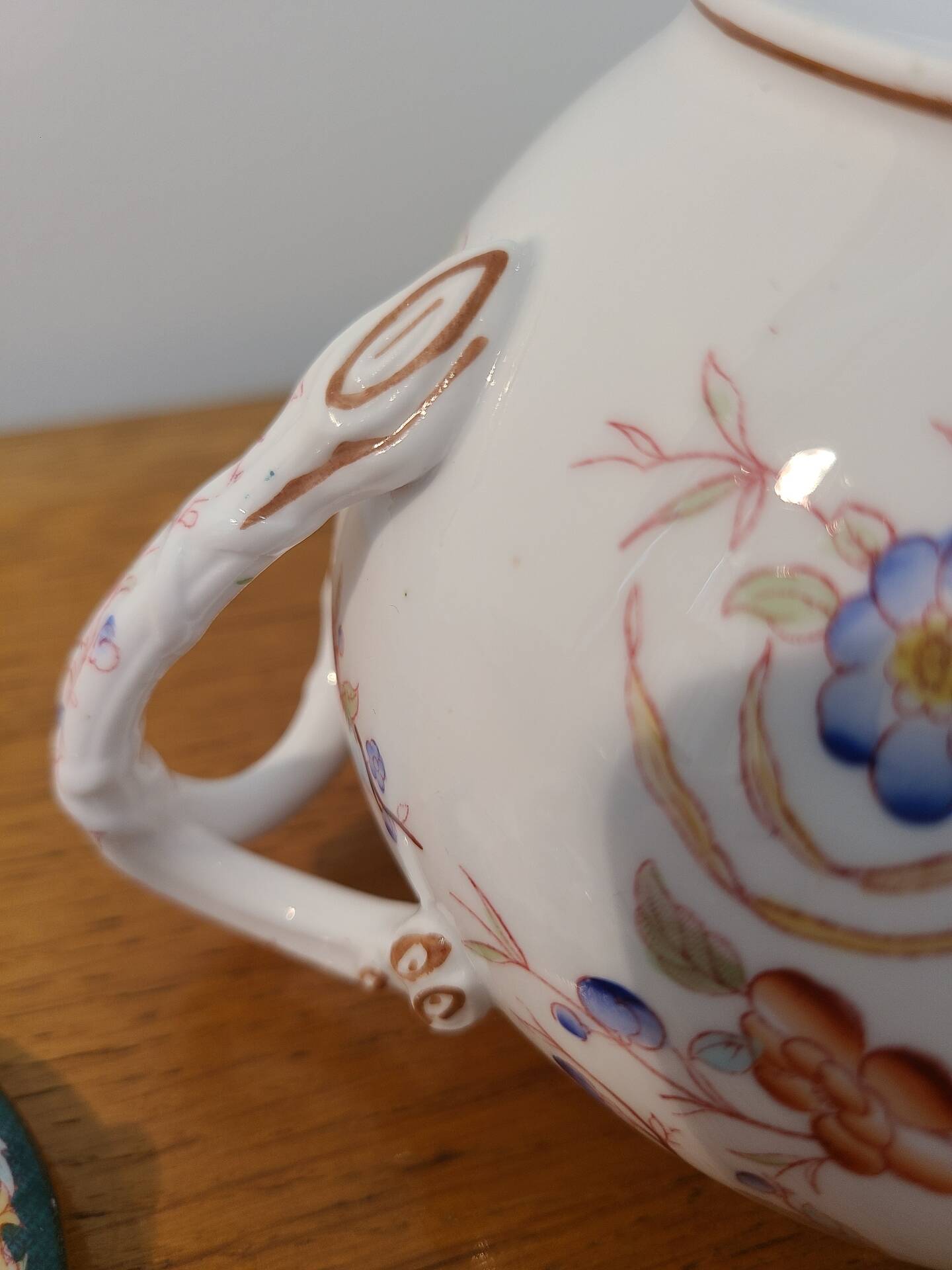 Sarreguemines porcelaine - sucrier modèle minton