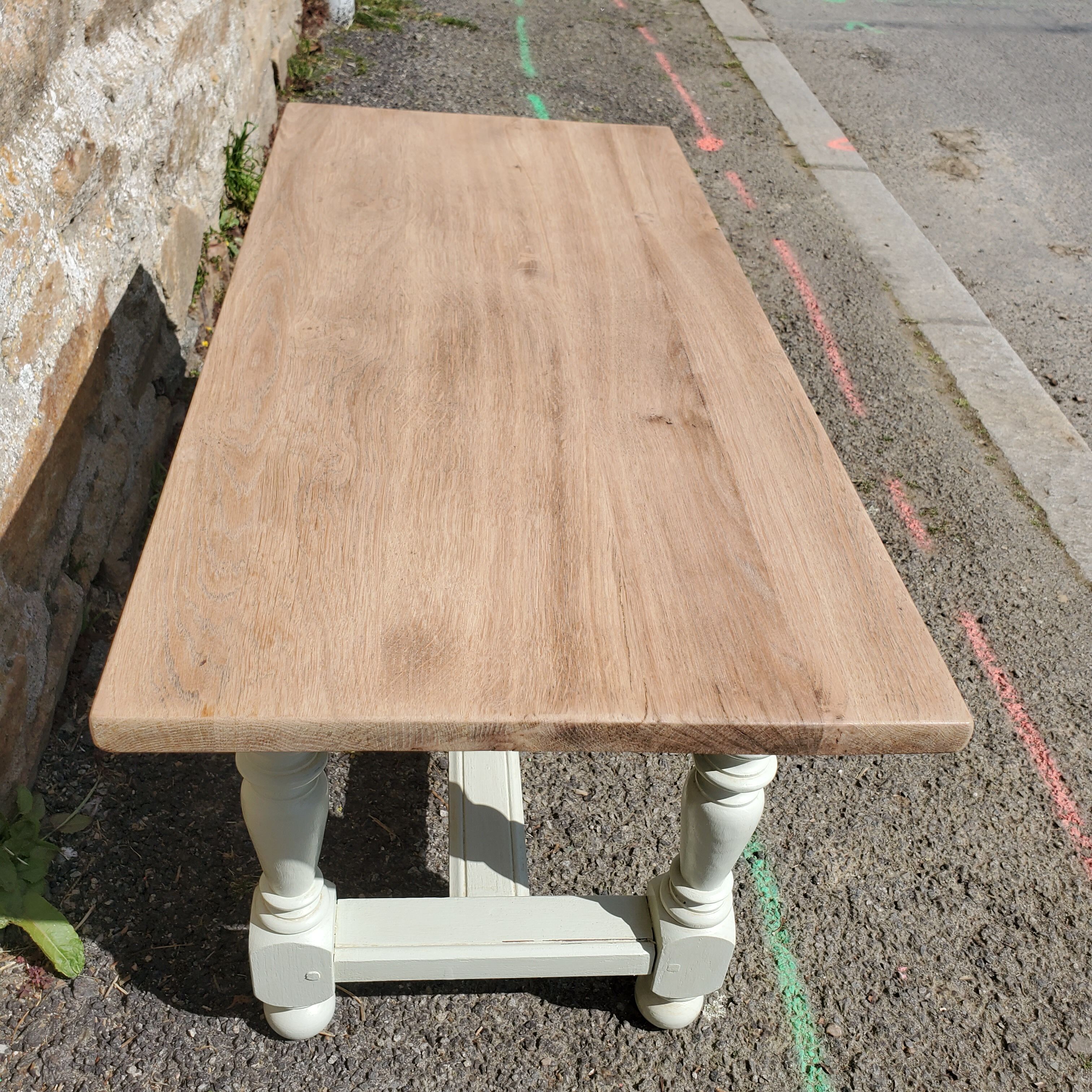 Rustic antique coffee table