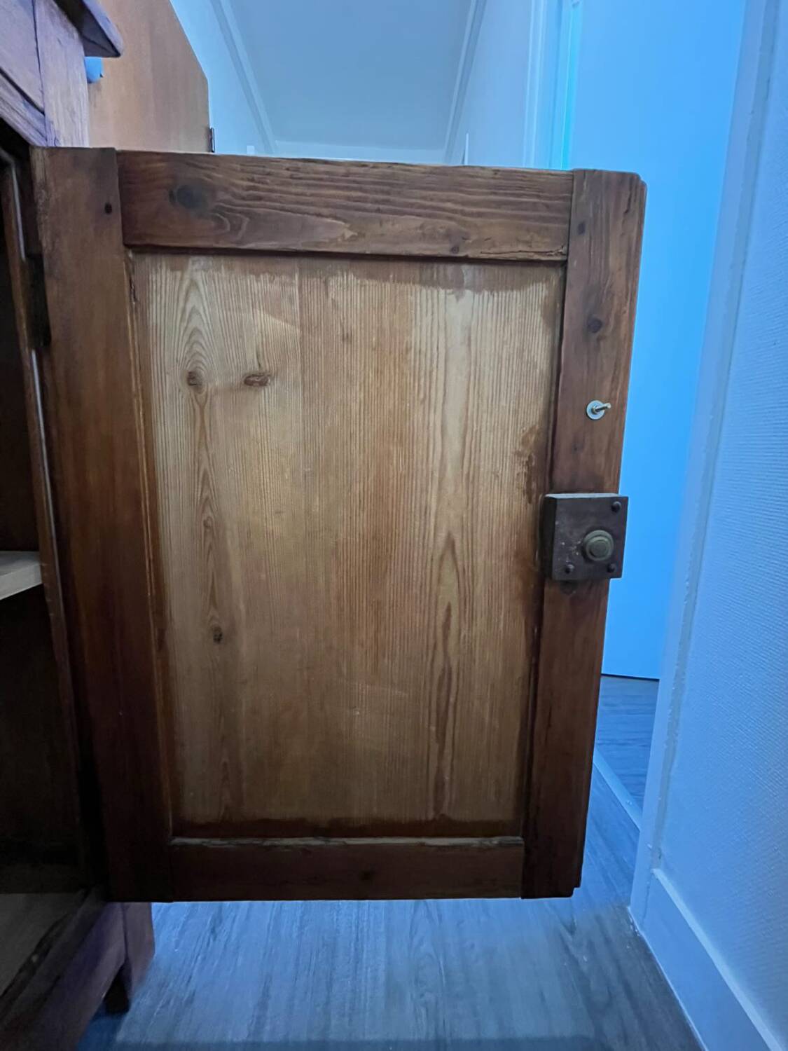 Raw vintage Parisian sideboard