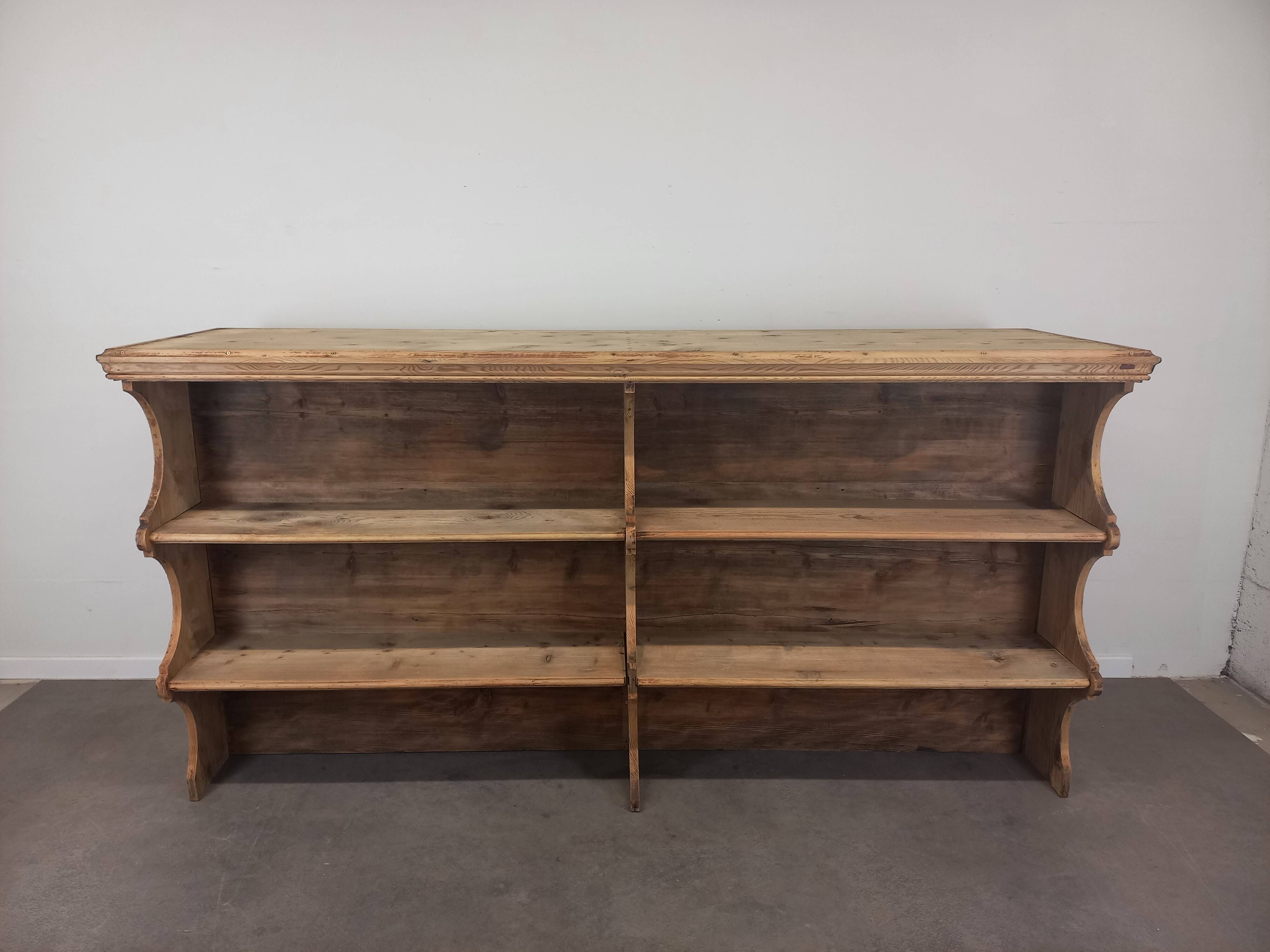 Large commercial shelf