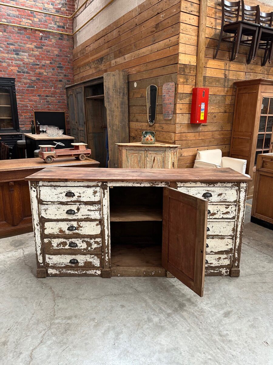 Fine oak furniture from the late 19th century.