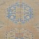 Bohemian Soft Colour Oushak Vintage Rug sku 2038