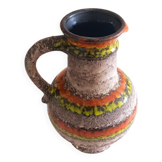 Mid Century West German Ceramic Pitcher by Heinz Hommerich for Übelacker, 1960s