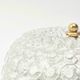 Large Mid-Century Bubble Glass Flush Mount/Ceiling Light by Helena Tynell for Limburg, Germany, 1960