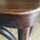 Pair of antique bistro chairs