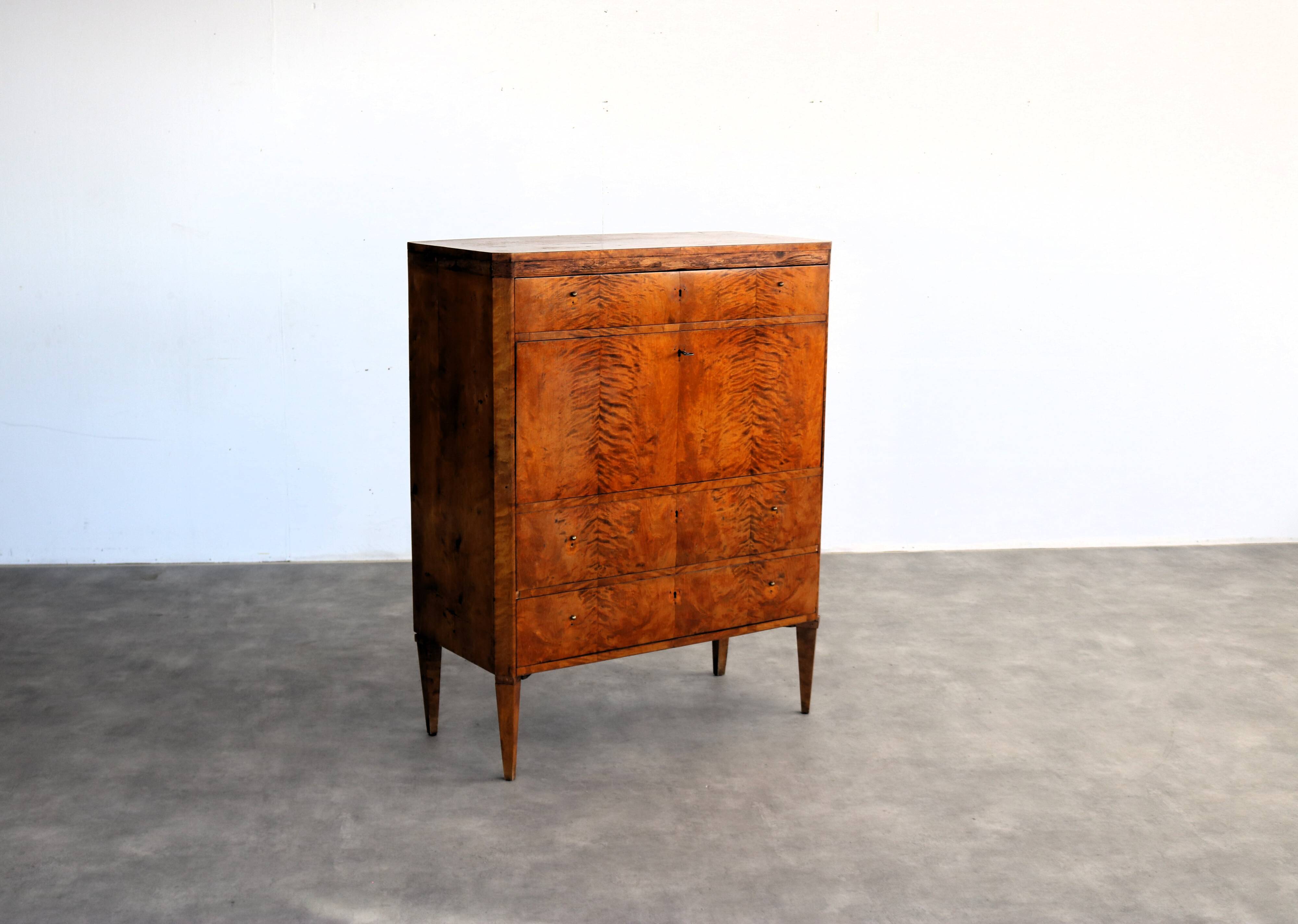 Vintage secretary | chest of drawers | desk