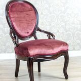 Louis Philippe Walnut Armchair, 1850s
