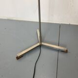 Mid-Century Modernist Steel and Fabric Floor Lamp by Hagoort, 1950s