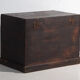 Antique chest painted in pine wood – China, around 1900