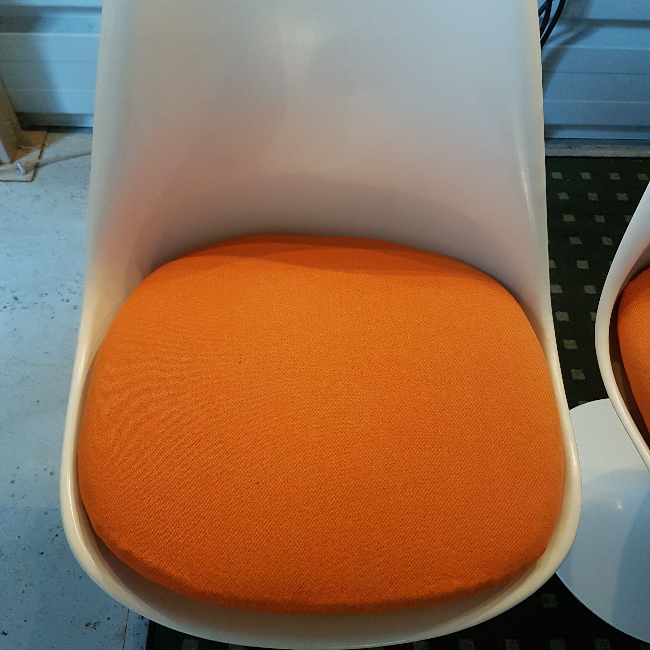 Ensemble de 4 chaises pivotantes d'Eero Saarinen