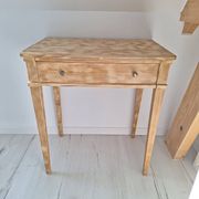 Bureau / Table d'appoint / Console en bois massif de style Louis-Philippe