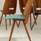 Set of 4 Lollipop chairs by Frantisek Jirak for Tatra 1960