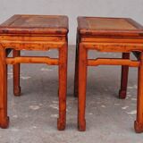 Pair of Chinese regional time stool XIX
