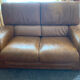 Sofa 2 places leather