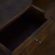 Vintage mid-century german walnut lady desk, 1950s