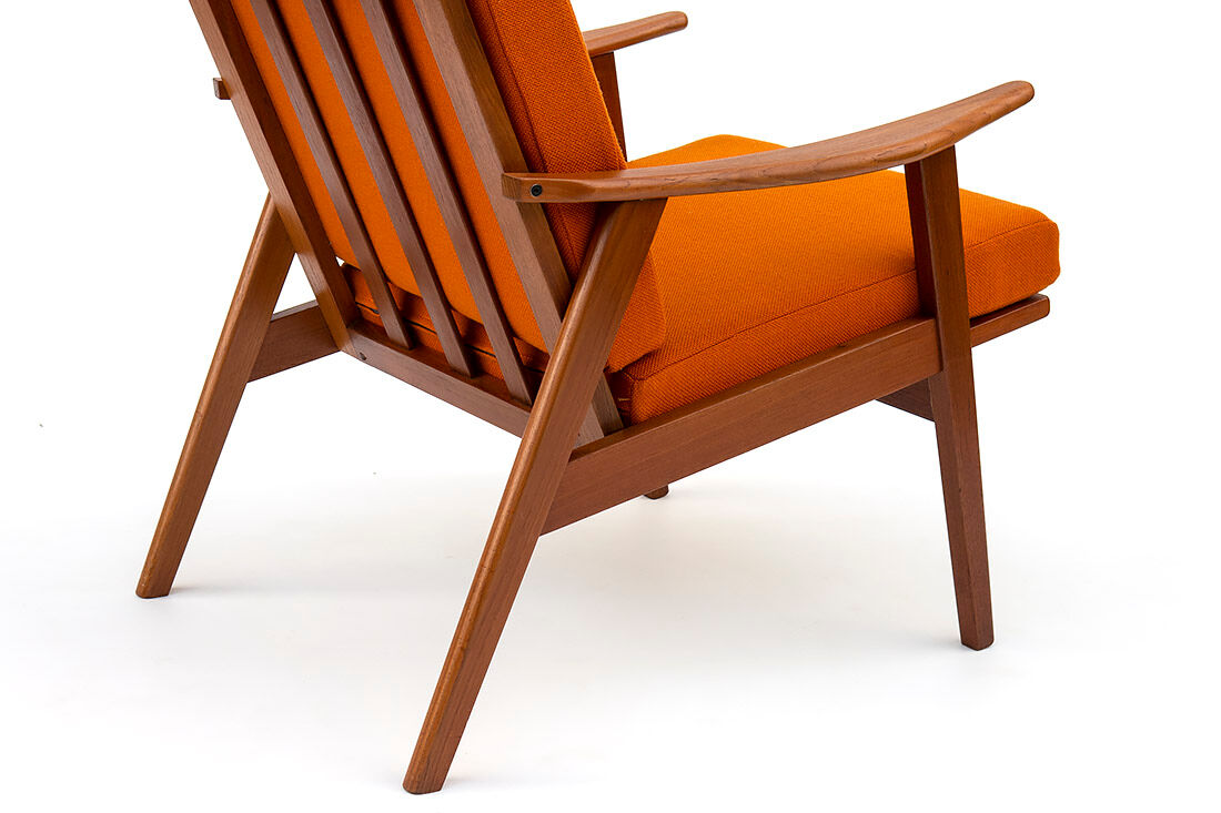 Scandinavian teak armchair 50/70
