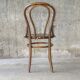 Fischel bistro chairN°18 wooden seat Art Nouveau, circa 1900