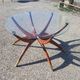 Vintage round coffee table