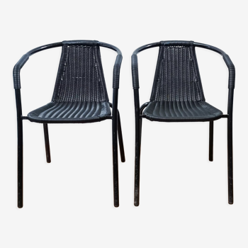 Lot de 2 chaises de jardin Go In