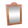 Painted Wood Mirror 20th Century Glass 79 x 54 cm