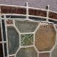 Pair of stained glass windows