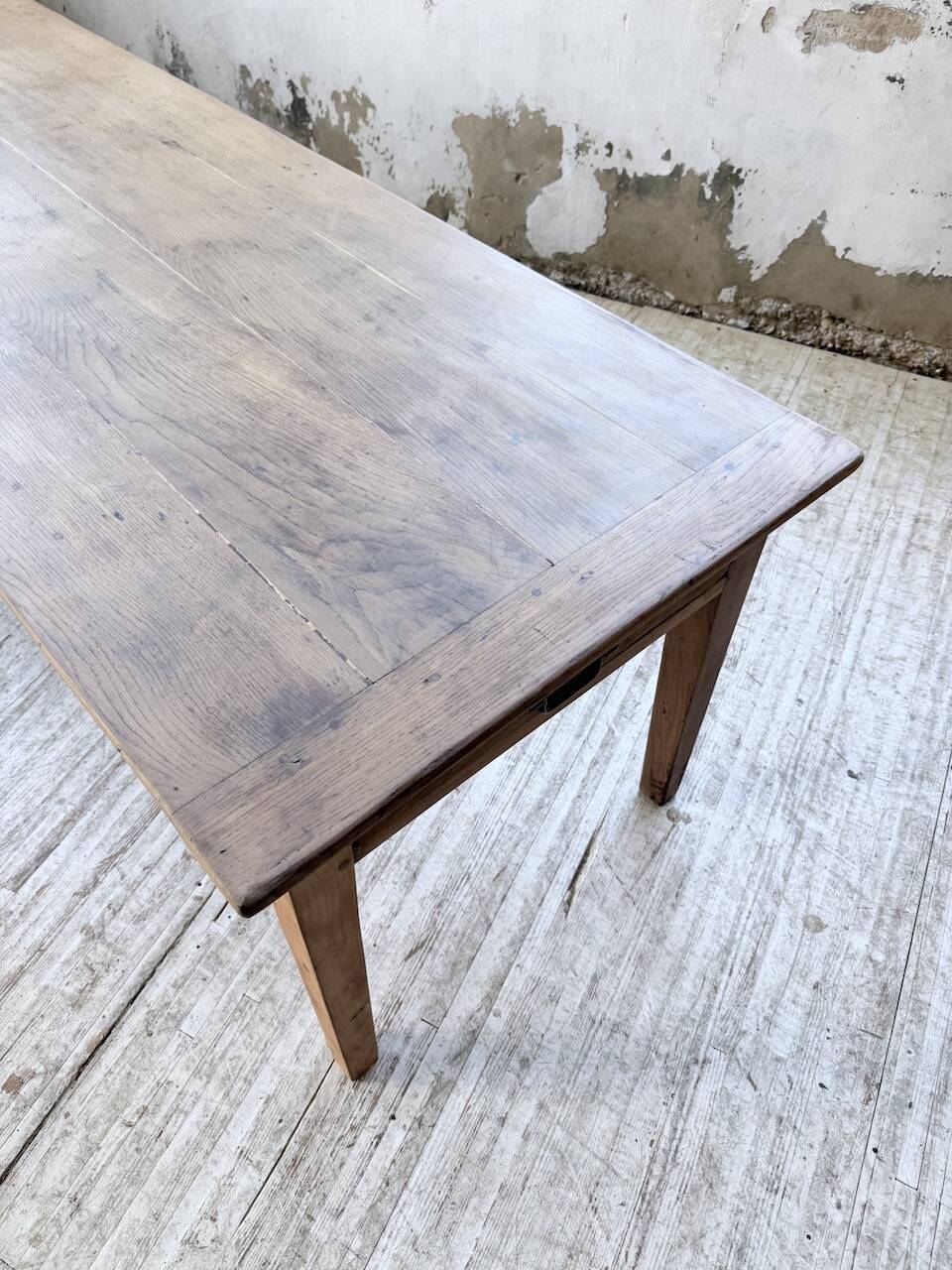 XL oak farmhouse table 1950 235cm