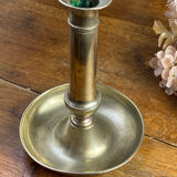 Push candle holder in brass