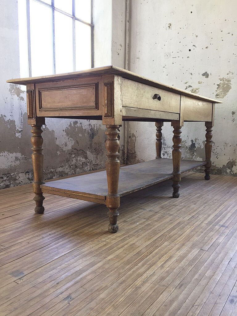 Pine Draper table