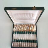 12 Christofle dessert spoons