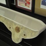 Art deco porcelain shelf 30s bathroom
