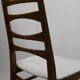 Vintage hellerau chair in teak and white skai 1960 suede