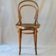 Thonet chair N°14 1/2, flowered wood seat -1900 -