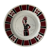 Basque women's plate Sieulanne Bayonne