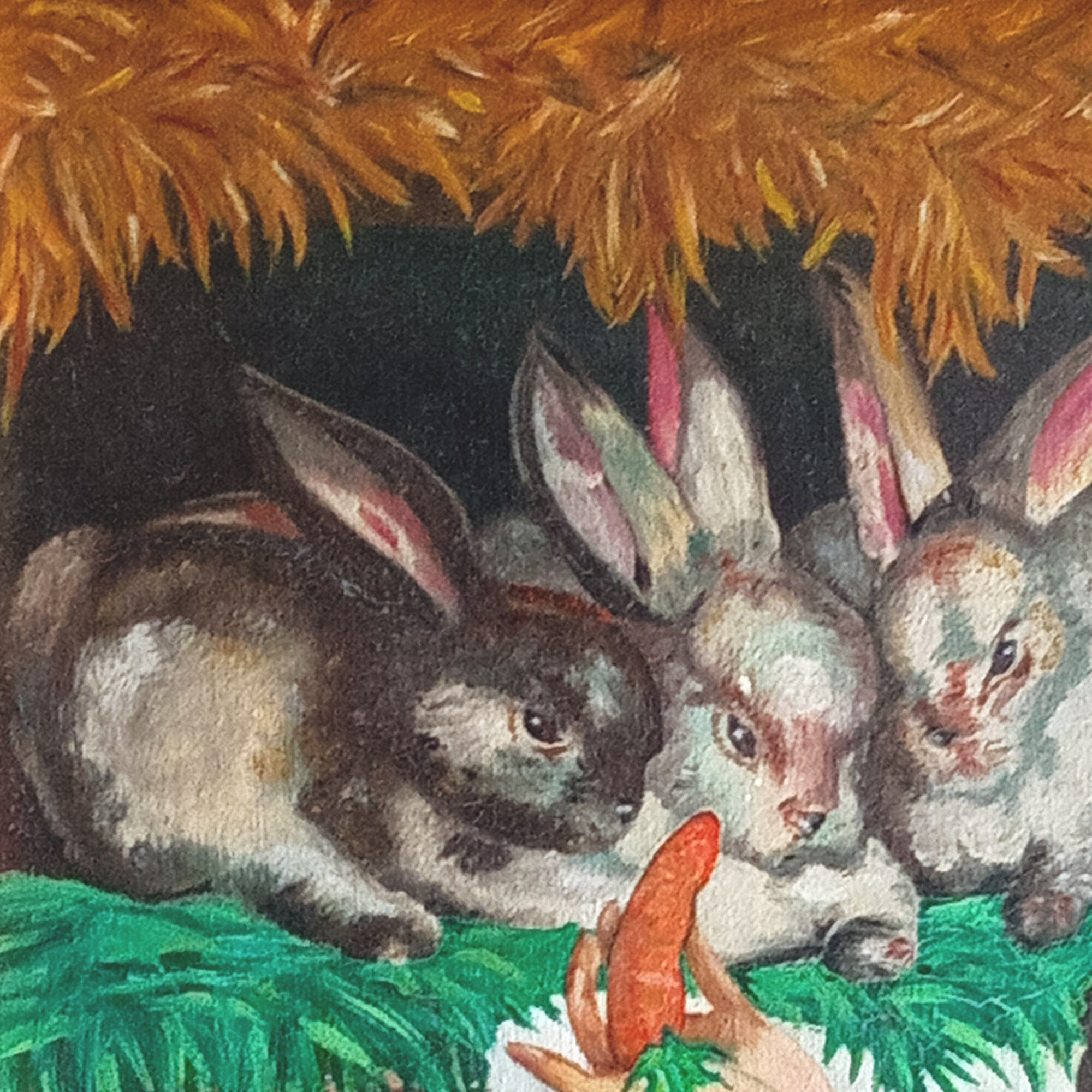 Original signed framed oil painting on canvas