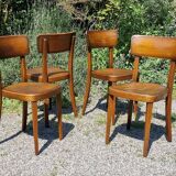 4 Horgen-Glaris bistro chairs from the 1950s