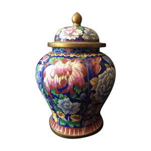 Potiche cloisonnée de