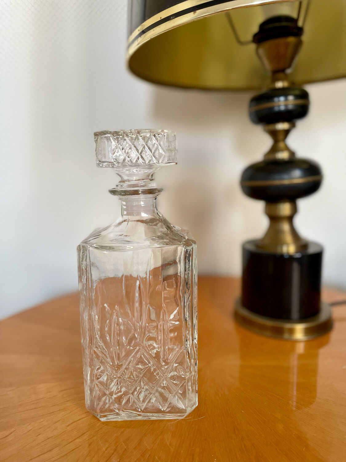 Carafe à whisky vintage 1970