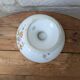 Old Limoges porcelain compote serving dish on pedestal