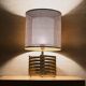Rare Vintage Brass Lamp 'Spiga' Tronconi, 1960s