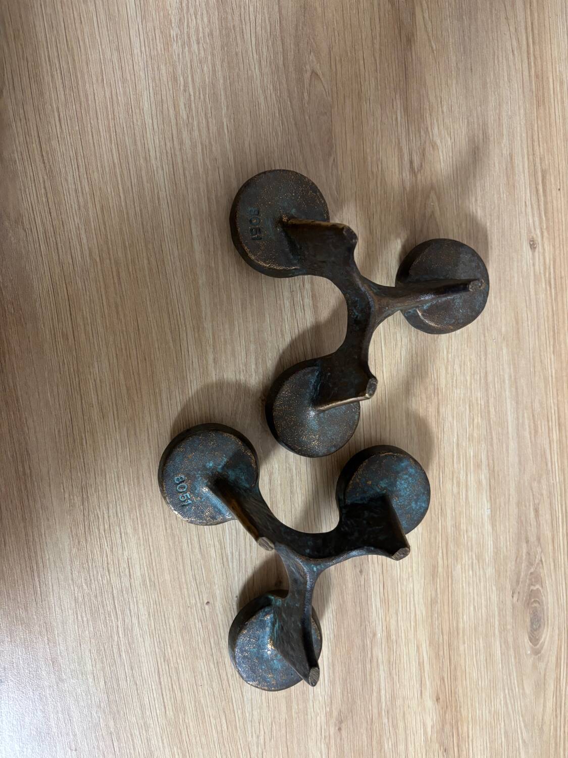 Brutalist candle holders