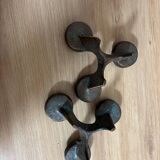 Brutalist candle holders