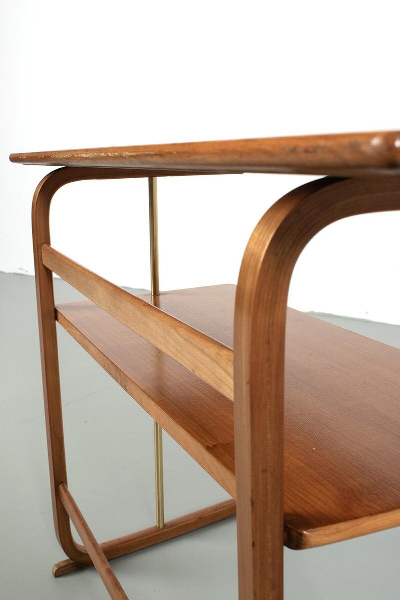 Vintage Console Table in Brass