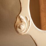 Miroir vintage en bois sculpté.